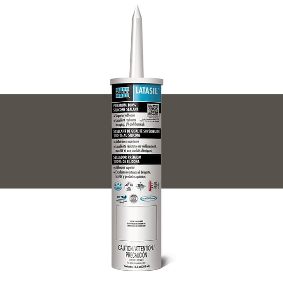 LATICRETE Latasil High Performance Silicone Sealant, Mocha #35