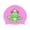 Pink, variant on Krdevn Kids Prince Print Swim Cap, Blue Silicone Waterproof Hat Size:5-12 Years