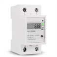 thumbnail image 1 of Medidor de Consumo EléCtrico Digital en KWh con Riel DIN y WiFi. Control Remoto con Interruptor., 1 of 5