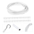 thumbnail image 4 of AURARMLET 20pcs Curtain Rope With Hooks For Easy Installation Living Bedroom And Bathroom For Window And Decor, 4 of 8