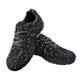 thumbnail image 1 of Zapatillas deportivas informales con dibujos de notas musicales negras para mujer, zapatos planos transpirables con cordones, zapatos ligeros para caminar, calzado de moda, 1 of 6