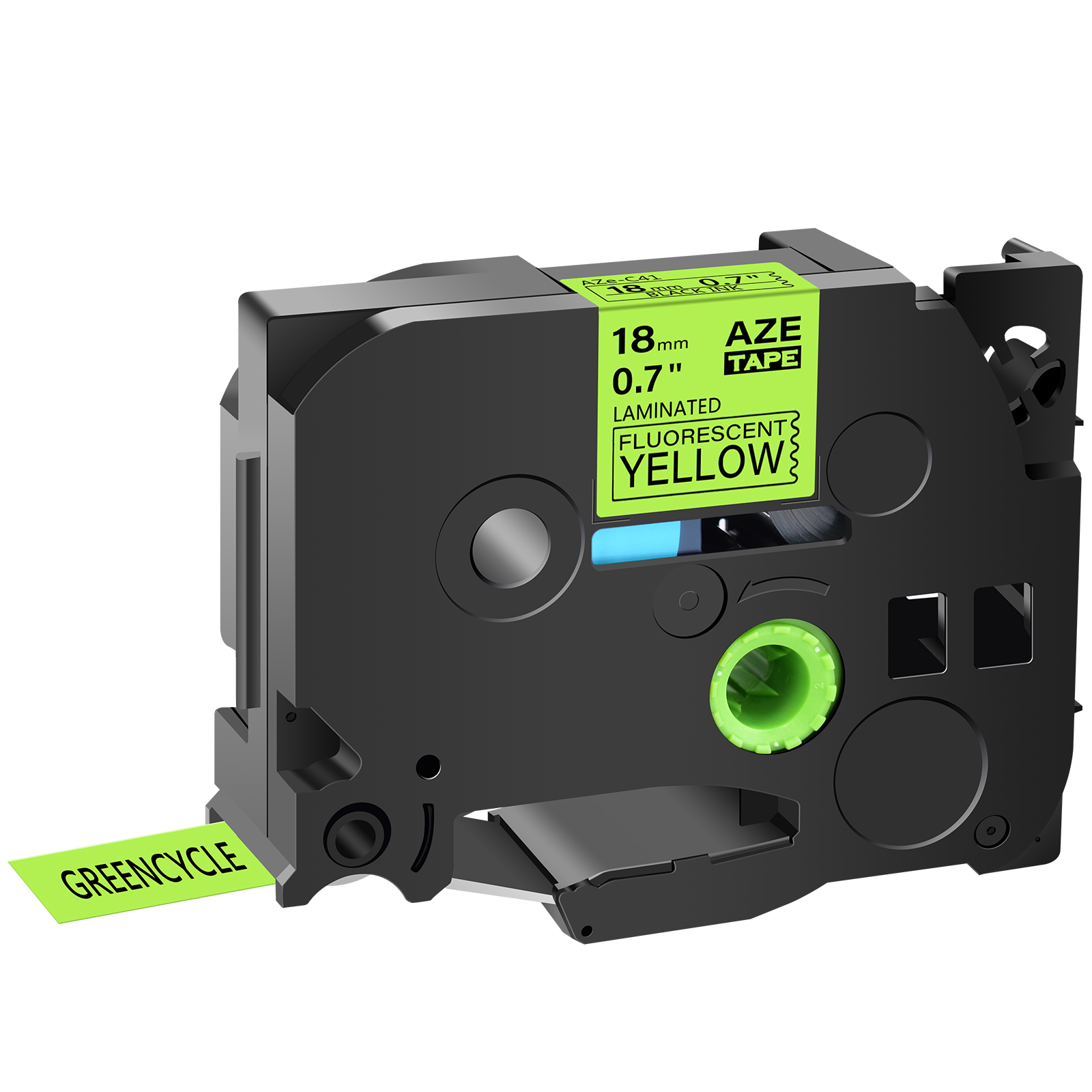 GREENCYCLE 1 Pack Compatible Brother TZeC41 TZC41 TZC41 TZeC41 TZe