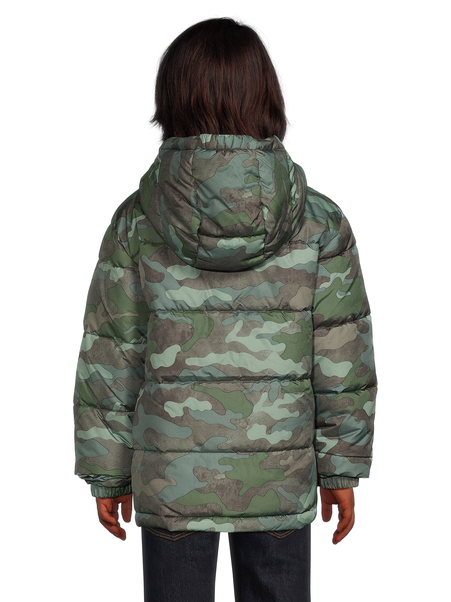 Swiss Tech Boys Puffer Jacket, Sizes 4-18 Husky