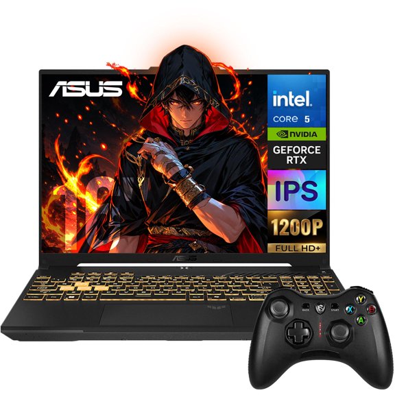 Laptop Gamer ASUS TUF Gaming F16 NVIDIA GeForce RTX 3050 Intel Core 5 210H 16GB RAM 512GB SSD 16" Windows 11 Home Teclado en Español + Control DXT