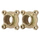 thumbnail image 3 of 2 bujes de eje trasero de rueda, 28 dientes estriados, 4 espárragos para cuatrimotos de 50 cc, 110 cc y 150 cc, ATV y Go Kart., 3 of 14