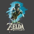 thumbnail image 2 of Boys Nintendo Legend of Zelda Breath of the Wild Link Epona T Shirt, 2 of 4