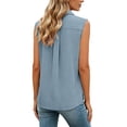 thumbnail image 6 of Aoiroe Womens Cotton Linen Tank Tops,Loose Fit Spaghetti Strap Cami Shirts Spring Summer Tops for Women Beach Cotton Tops Basic Shirt Early Fall Fashion Spring Clothes Light Ashy S, 6 of 8