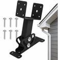 thumbnail image 1 of Patio Roof Riser Brackets, Pergola Roof Riser Brackets Saddle Shaped Wood Roof Beam Brackets, Adjustable Riser Beam Rustproof Brackets, 1 of 4
