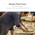 thumbnail image 4 of 8 Inch Wooden Picture Frame Natural Eco Wood Photo Frame with High Definition Acrylic for, 4 of 8