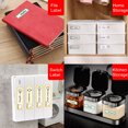 thumbnail image 4 of Label Paper Thermal Printing Paper Name Price Size Barcode Sticker Waterproof Tear Resistant 14x40mm 160sheets/roll Compatible with D11 Label Printer for Home Office Organization Supermarket, 4 of 7