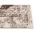 thumbnail image 3 of Well Woven 22127 Sydney Vintage Berkshire Natural Modern Distressed Medallion Area Rug - 7 ft. 10 in. x 10 ft. 6 in., 3 of 5