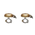 thumbnail image 4 of Greeniant Campana de bicicleta de montaña manillar izquierdo derecho deportes al aire libre accesorios de anillo de ciclo Oro 2piezas Greeniant CBP230395, 4 of 6
