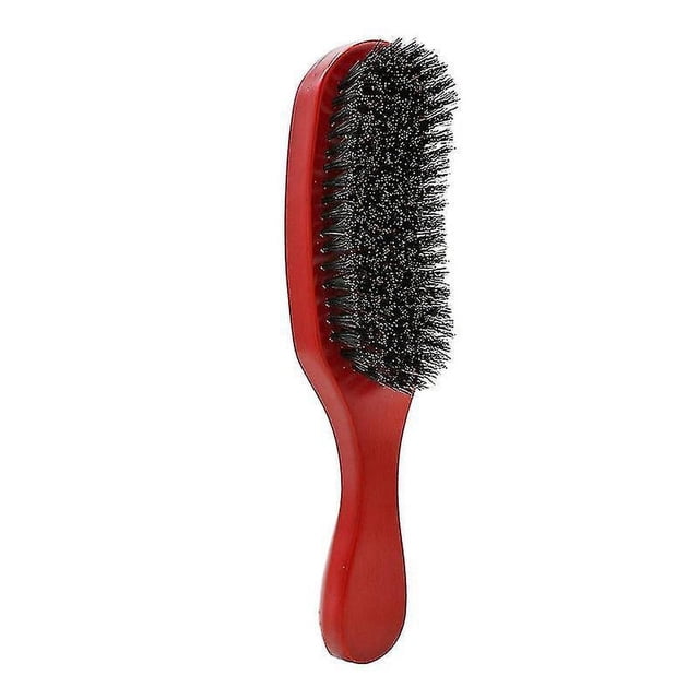 Cepillo de pelo de cerdas de jabalí antiestático, cepillo de pelo cerdas de jabalí