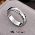 thumbnail image 3 of K-KED Stainless Steel Ring Band Titanium Women Men Wedding Rings 4MM 6MM Wide Sz7-11-C-10, 3 of 4