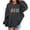 R702/Dark Gray, variant on Vividxx Hoodies For Girls Casual Long Sleeve Hooded Sweatshirt Letter Print Kids Cute Pullovers Top Fashion Clothing 2-3 Years