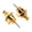 Golden, variant on NFTIGB 10 Pieces Silver Metal Electric Guitar Strap Locks Antiskid Bass Security Straplocks Buttons Replacement Accessory Parts for Acoustic Guitars (1.57 inches / 4 cm)