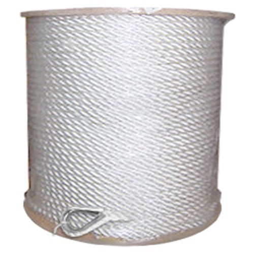 CWC Twisted Nylon Anchor Line - 7/16" x 600 ft., White