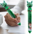 thumbnail image 2 of Colorful Ballpoint Pens for Refillable Pen B2p Pens Kids and Students Retractable Big Pen Pens for Left Handed People Push Pens Cute Multifunctional Vintage Pen Kind Pen Marker Pens, 2 of 9