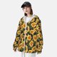 thumbnail image 3 of Balery Vintage Black Plaid Sunflower Sudadera ligera de manga larga con capucha y protección solar UPF 50+ para hombre y mujer, ideal para pesca y running-3X-Large, 3 of 7