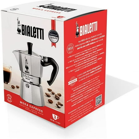 Bialetti (ビアレッティ) モカエキスプレス 6カップ用 直火式 ( コーヒーメーカー エスプレッソメーカー マキネッタ )