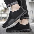 thumbnail image 3 of Linenghs Men's Loafers Casual Slip On Comfortable Walking Boat Shoes, 3 of 6