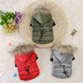 thumbnail image 6 of LOLIPPYY Durable Olive Green Pet Down Coat Dog Clothes Fashion Apparel for Outdoor Use, 6 of 8