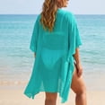 thumbnail image 5 of Women's Swimwear Cover Ups Beach Bikini Swimsuit Kimono Cardigan Cover Up Long Flowy Beachwear, 5 of 7