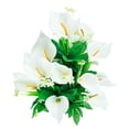 thumbnail image 2 of Realistic Artificial Silk Water Lilies, Lifelike Silk Flowers, Flexible Stems, Low Maintenance Decor, Home Office Wedding Table Arrangements, Long-Lasting Floral Centerpieces and Gifts D, 2 of 6