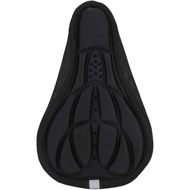 Funda para sillín de bicicleta, funda de cojín de espuma para sillín de bicicleta para bicicleta de montaña (negro) Rojo Verde Cocina, Decoración y Otros