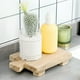 thumbnail image 5 of Pedestal Rectangular de Madera con Asa, PequeñO, para Cuarto de BañO Base de Jabonera de Madera, 5 of 10