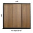 thumbnail image 3 of Ropero Closet Madesa 3 Puertas N/M, 3 of 5