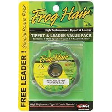 Frog Hair Tippet Guide 100m And 9 1/2ft Leader Stiff Butt Value (Best Tippet To Leader Knot)