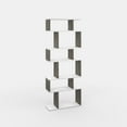 thumbnail image 5 of Ada Home Decor Bates Multiple Tier Bookcase, Wenge/White, 5 of 7