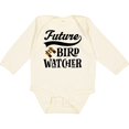 thumbnail image 3 of Inktastic Future Bird Watcher Bird Watching Boys or Girls Long Sleeve Baby Bodysuit, 3 of 5