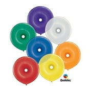 Burton & Burton 16" Geo Donut Shape Jewel Balloons, Pack/50