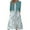 Light Blue-A, variant on Ecqkame Women's Summer Dress Printed V-Neck Elegant Casual Long Dress with Half Sleeve Cardigan Tops Two-Piece Set Suit Light Blue XXL