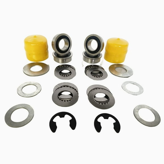Replacement Riding Lawn mowers Parts Front Wheel Bearing kit Compatible John Deere M123811 AM127304 M143338 9040H