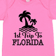 thumbnail image 4 of Inktastic First Trip to Florida Vacation Boys or Girls Baby Bodysuit, 4 of 5