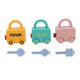 thumbnail image 2 of Montessori Lock And Key Toy Set Números a Juego Y Conteo Colorido Lindo Juguete para Niños Y Niñas de 3 a 5 Años ANGGREK Otros, 2 of 8