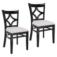 thumbnail image 1 of Curtain Back Side Chair in Black (Set of 2), 1 of 1