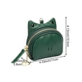 thumbnail image 7 of Vjnyvs Cute Frog Coin Purse Small Leather Coin Purse Card Key Lipstick Storage Bag Holder Wallet Pouch For Women And Men, 7 of 7