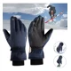 thumbnail image 2 of Guantes Invierno Térmicos Pantalla Táctil Guantes Frio Moto, 2 of 8
