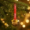 thumbnail image 5 of 24 Pack Christmas Hanging Ornaments with Printed Ribbon,Christmas Mood-Creating Decorations for Christmas Tree Gift Decor,DIY Holiday Arrangement and Home Styling,Gold, 5 of 8