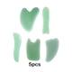 thumbnail image 5 of Guardurnaity Masajeador facial Gua Sha de textura de alta gama de 5 piezas para curvas faciales Masajeador facial Gua Sha facial Tratamientos faciales, 5 of 6