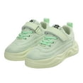 thumbnail image 5 of Fozruso Boys Girls Shoes Kids Tennis Athletic Running Walking Lightweight Sneakers For Little/Big Kid Sizes 5 Big Kid(Green), 5 of 6