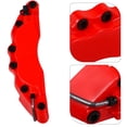 thumbnail image 3 of Couvre-étriers de Frein ABS Rouges pour la Plupart des Modèles de Voitures, Rehaussent le Style des Roues avec une Installation Facile 1 Paire, 3 of 8