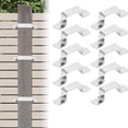 thumbnail image 2 of Clips para Cercas, 10 Piezas, Clips para Postes de Soporte de Cerca, Herramienta de Reparación de Hardware Resistente para Agricultores, Constructores y Hormigón., 2 of 7