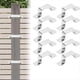 thumbnail image 2 of Clips para Cercas, 10 Piezas, Clips para Postes de Soporte de Cerca, Herramienta de Reparación de Hardware Resistente para Agricultores, Constructores y Hormigón., 2 of 7