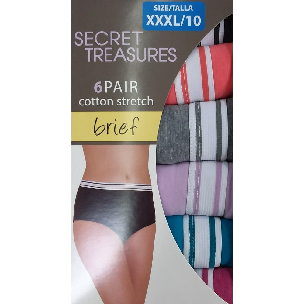 Secret Treasures Secret Treasures Women's Cotton Stretch Brief