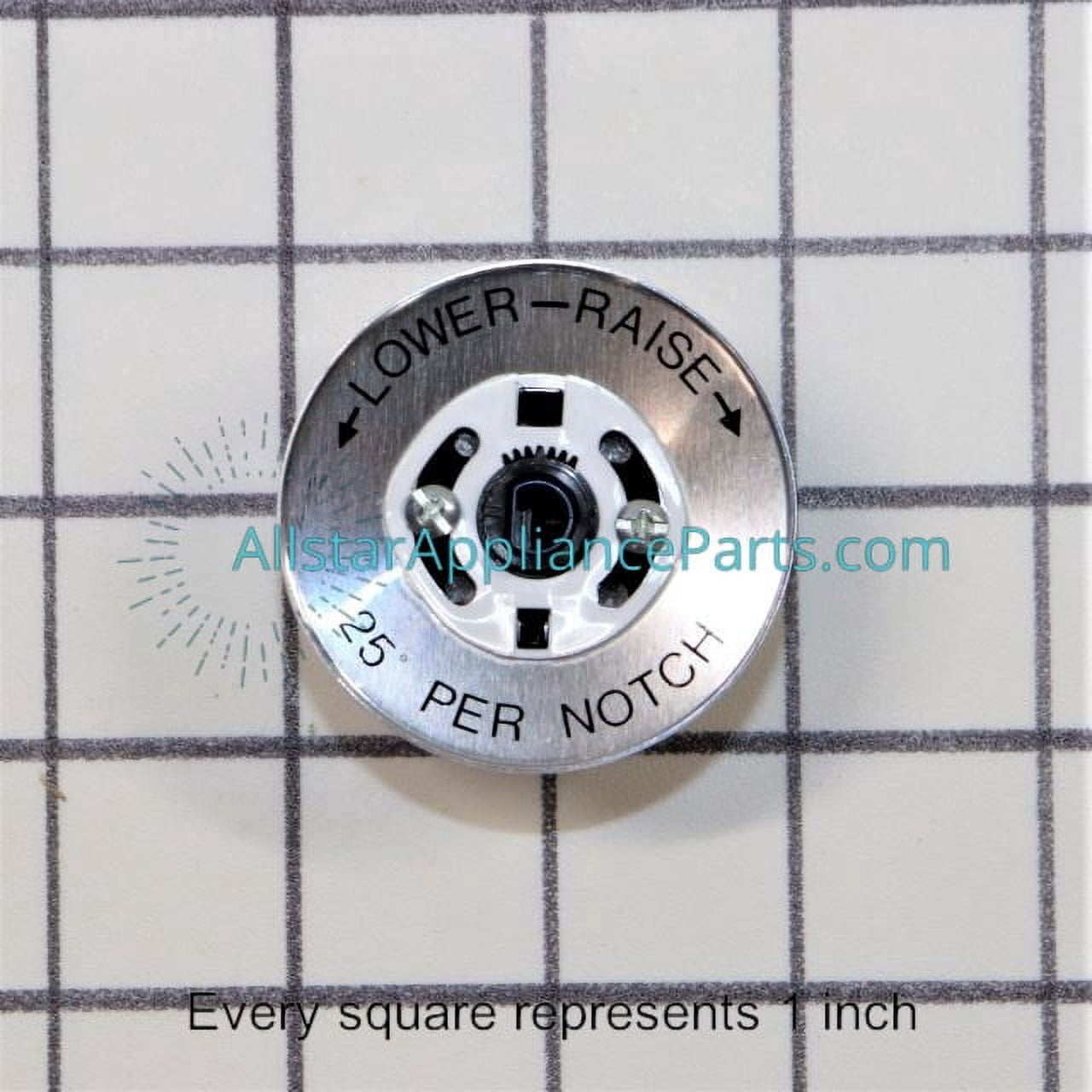Whirlpool Range/Stove/Oven Thermostat Knob WP7711P354-60